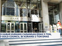 Video: BI Tepis Kabar Kurangi Cadangan Emas 11 Ton