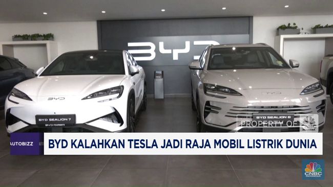 Video: BYD Kalahkan Tesla Jadi Raja Mobil Listrik Dunia