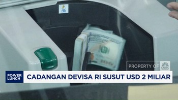 Video: Stabilkan Rupiah, Cadangan Devisa RI Susut USD 2 Miliar