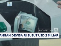 Video: Stabilkan Rupiah, Cadangan Devisa RI Susut USD 2 Miliar