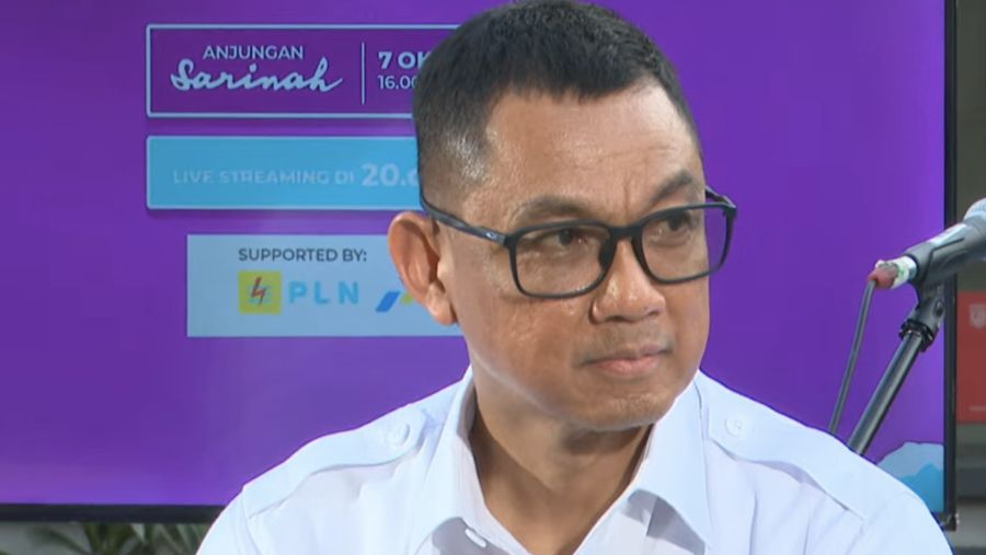 Direktur Utama PLN, Darmawan Prasodjo memberi pemaparan dalam acara detikSore on Location, Jakarta, Selasa, 7/10. (Tangkapan Layar Youtube)