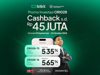 Return ORI028 5,65%, Ini Cara Beli SBN di Bibit Tanpa Biaya