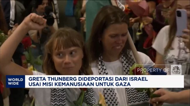 Video: Greta Thunberg dan Aktivis Sumud Flotilla Diusir Dari Israel