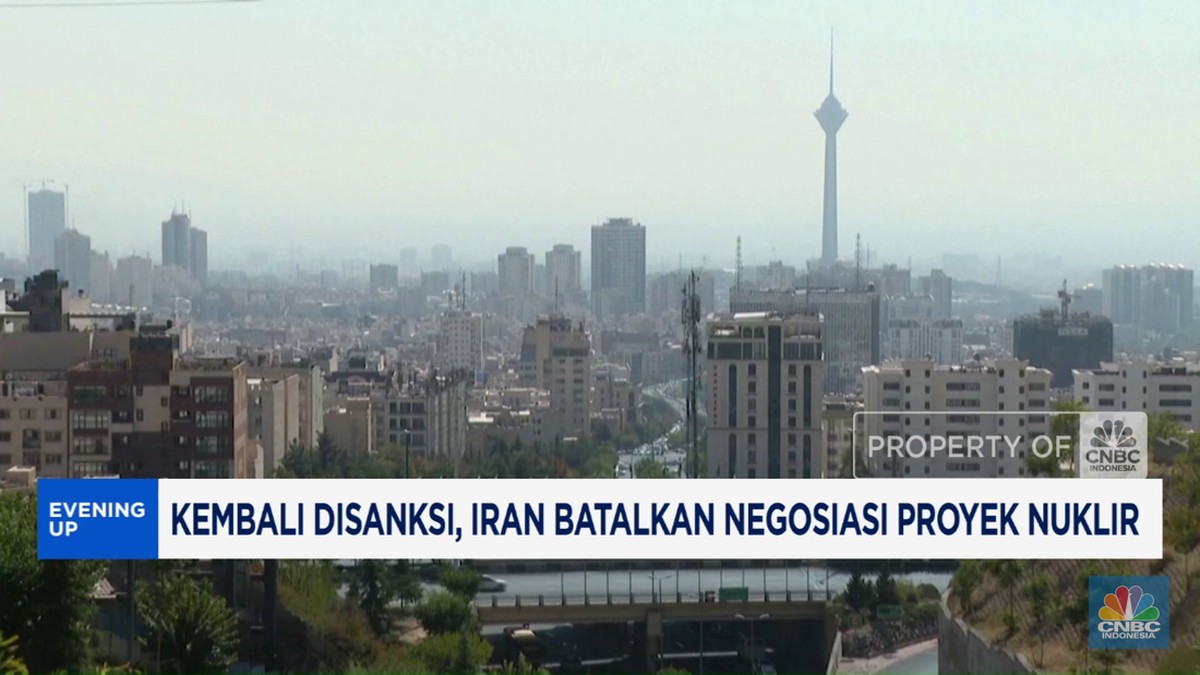 Video: Kembali Disanksi, Iran Batalkan Negosiasi Proyek Nuklir