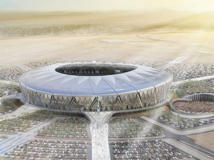 Megahnya Venue Timnas Vs Arab Saudi Terinspirasi Jendela Kayu