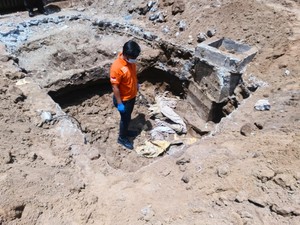 Kerangka di Proyek RS Diduga Anggota Polri Korban Tsunami Aceh 20 Tahun Lalu