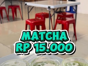 Video: Matcha Latte Gerobakan Enak di Blok M, Cuma Rp 15.000