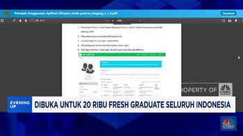 Video: Pemerintah Resmi Buka Pendaftaran Magang Bergaji Rp3,3 Juta