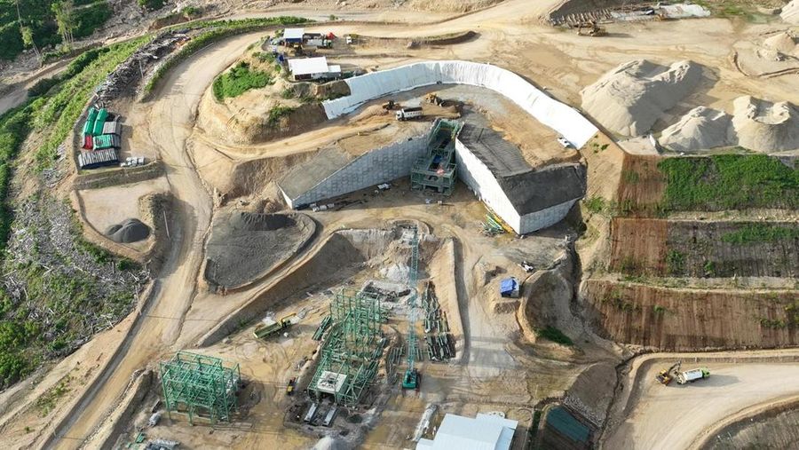PT Merdeka Gold Resources Tbk (EMAS) mengumumkan kenaikan cadangan bijih emas dari tambang emas Pani di Gorontalo. (Dok. PT Merdeka Gold Resources Tbk (EMAS))