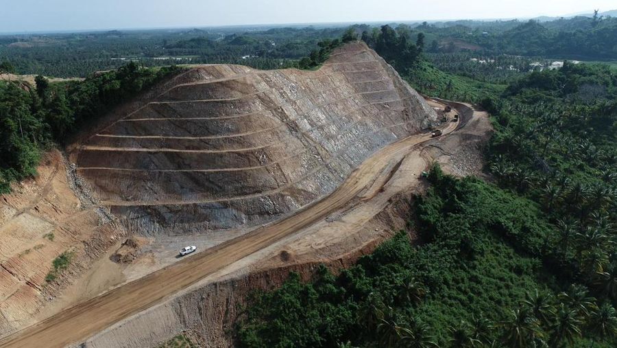 PT Merdeka Gold Resources Tbk (EMAS) mengumumkan kenaikan cadangan bijih emas dari tambang emas Pani di Gorontalo. (Dok. PT Merdeka Gold Resources Tbk (EMAS))