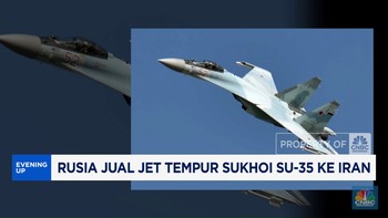 Video: Rusia Jual Jet Tempur Sukhoi SU-35 ke Iran