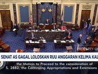 Video: Senat AS Gagal Loloskan RUU Anggaran Untuk Yang Kelima Kalinya