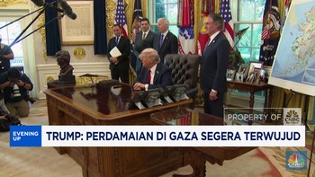 Video: Trump Yakin Perdamaian di Gaza Segera Terwujud