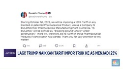 Video: Trump Umumkan Tarif Truk Impor Berlaku November 2025