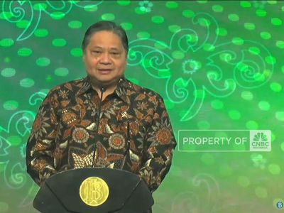 Airlangga Sebut 'Digitalisasi' Jadi Motor Pertumbuhan Ekonomi RI