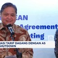 Video:Airlangga: Negosiasi Tarif Dagang RI-AS Berhenti Karena Shutdown