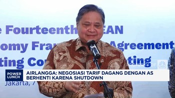 Video:Airlangga: Negosiasi Tarif Dagang RI-AS Berhenti Karena Shutdown
