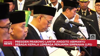 Video: Anggito Abimanyu Resmi Dilantik Jadi Ketua DK LPS