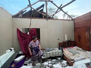 Angin di Mojokerto Tumbangkan Pohon dan Rusak 5 Motor-1 Mobil