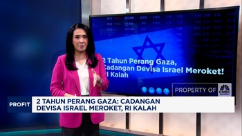 Video: 2 Tahun Perang Gaza: Cadangan Devisa Israel Meroket, RI Kalah
