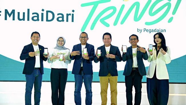 Pegadaian Luncurkan 'Tring!' Integrasi dalam Satu Genggaman
