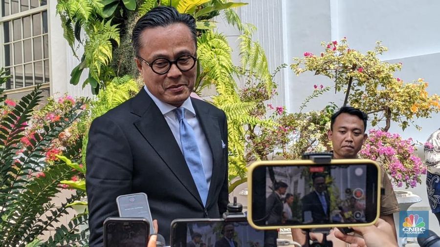 Dony Oskaria. (CNBC Indonesia/Emir Yanwardhana)