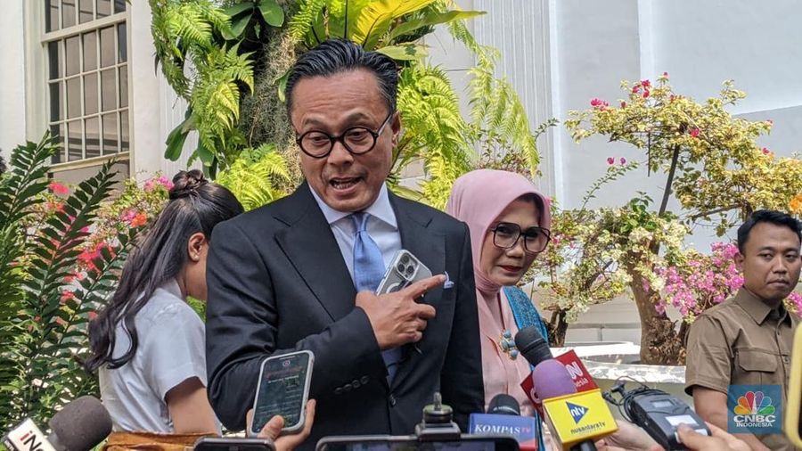 Dony Oskaria. (CNBC Indonesia/Emir Yanwardhana)