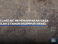 Luluh Lantak! Ini Penampakan Gaza Setelah 2 Tahun Digempur Israel