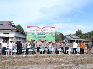 Polda Bangka Belitung Gelar Penanaman Jagung Serentak Kuartal IV