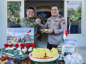2 Markas TNI di Jombang Dapat Kejutan Polisi