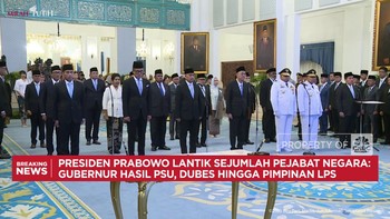 Video: Prabowo Lantik Gubernur Hasil PSU, Duta Besar-Kepala Lembaga