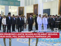 Video: Prabowo Lantik Gubernur Hasil PSU, Duta Besar-Kepala Lembaga