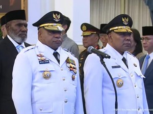 Video: Momen Prabowo Lantik Kepala BP BUMN, Gubernur Papua hingga Bos LPS