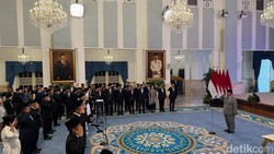 Daftar Lengkap 25 Pejabat Baru yang Dilantik Prabowo Hari Ini