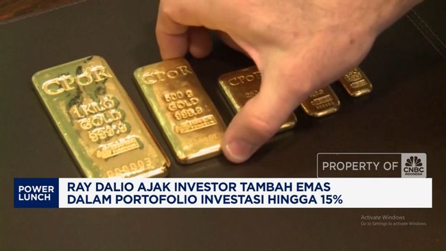 Video: Ray Dalio Ajak Investor Tambah Emas ke Portofolio Hingga 15%