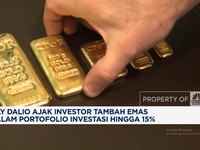 Video: Ray Dalio Ajak Investor Tambah Emas ke Portofolio Hingga 15%