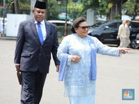Potret Ramai Menteri-Wamen Datang ke Istana Siang Ini, Ada Apa?