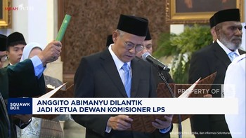 Video: Anggito Abimanyu Dilantik Jadi Ketua Dewan Komisioner LPS