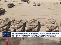Video: AS Suntik Dana Rp 347 Triliun untuk Israel Serang Gaza