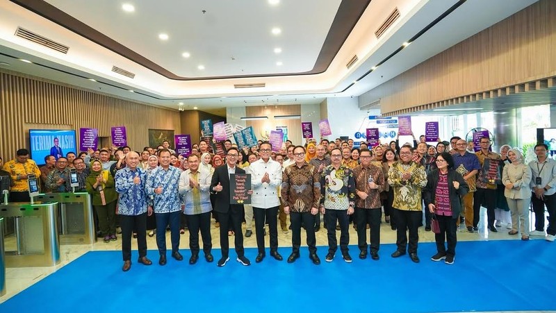 Badan Pengaturan Badan Usaha Milik Negara (BUMN) menggelar perpisahan dengan Wakil Menteri BUMN masa jabatan 2019-2025, Kartika Wirjoatmodjo. (Instagram/tiko1973)