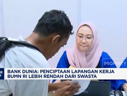 Video: Bank Dunia Sebut Penciptaan Lapangan Kerja BUMN RI Rendah