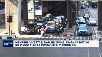 Video: Menteri Investasi Sebut Butuh Rp 13.000 Triliun Agar Ekonomi 8%