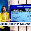 Video: Emas Bersinar Ketika Dunia 'Terguncang'