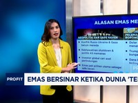 Video: Emas Bersinar Ketika Dunia 'Terguncang'