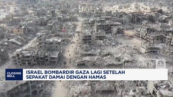 Video: Israel Bombardir Gaza Lagi Setelah Sepakat Damai dengan Hamas