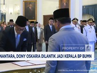 Video: COO Danantara, Dony Oskaria Dilantik Jadi Kepala BP BUMN
