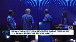 Video: Danantara Pastikan Dapat Tambahan 12% Saham Freeport