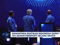 Video: Danantara Pastikan Dapat Tambahan 12% Saham Freeport