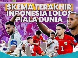 Skema Terakhir Indonesia Lolos Piala Dunia