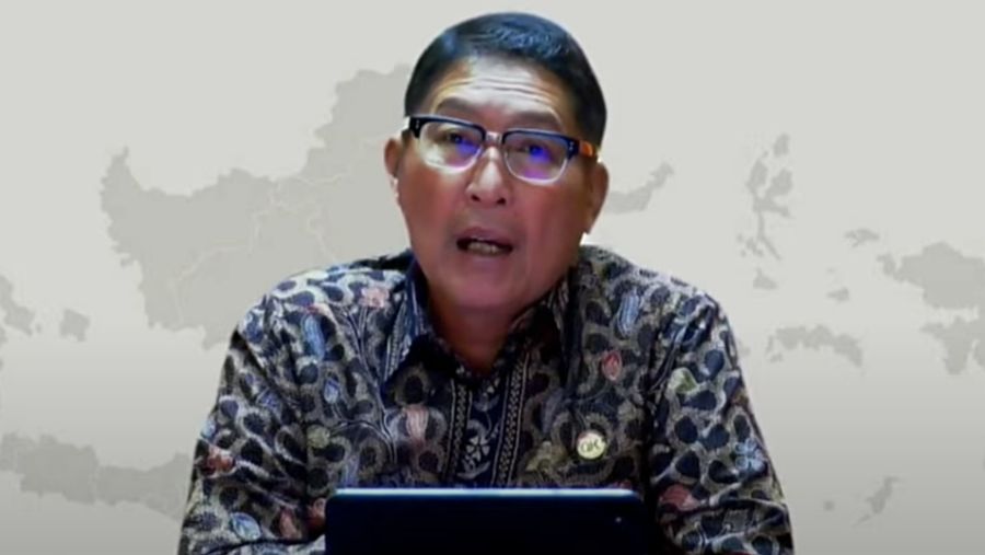 Kepala Eksekutif Pengawas Pasar Modal, Keuangan Derivatif, dan Bursa Karbon Otoritas Jasa Keuangan (OJK), Inarno Djajadi saat Konferensi Pers Asesmen Sektor Jasa Keuangan dan Kebijakan OJK Hasil RDKB September 2025. (YouTube/OJK)